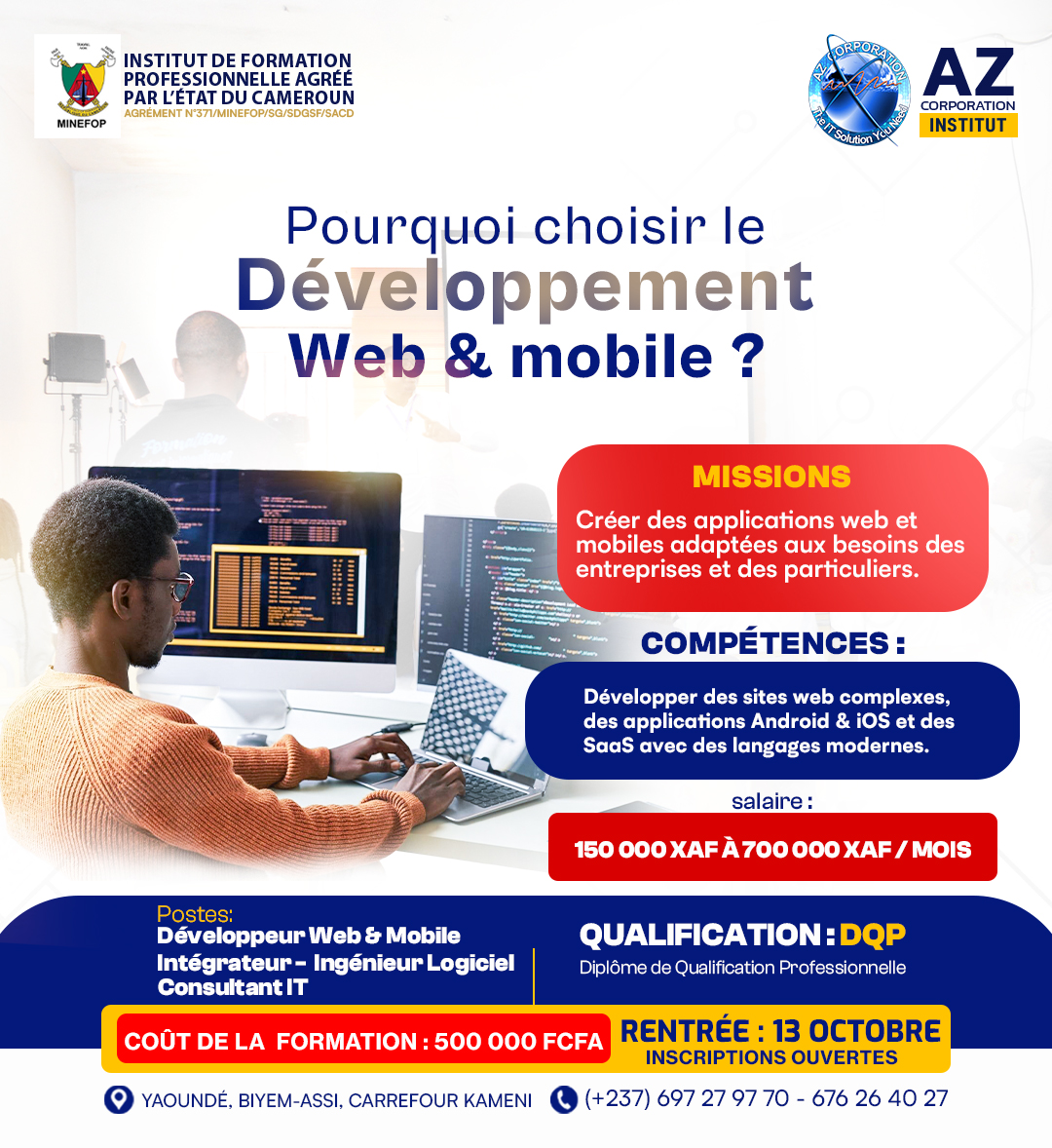 Développement d'application